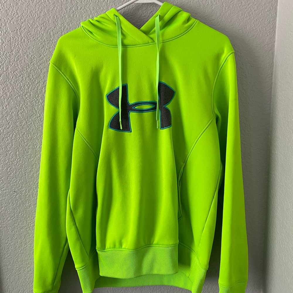 Neon green hoodie
